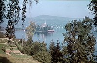 1943. Österreich. Kärnten. Insel im Wörther See.